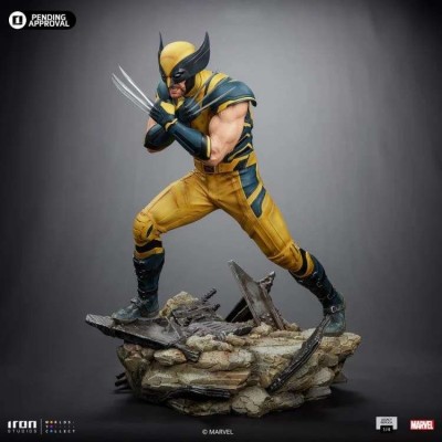 IRON STUDIOS DEADPOOL AND WOLVERINE LEGACY REPLICA WOLVERINE 1/4 STATUE FIGURE