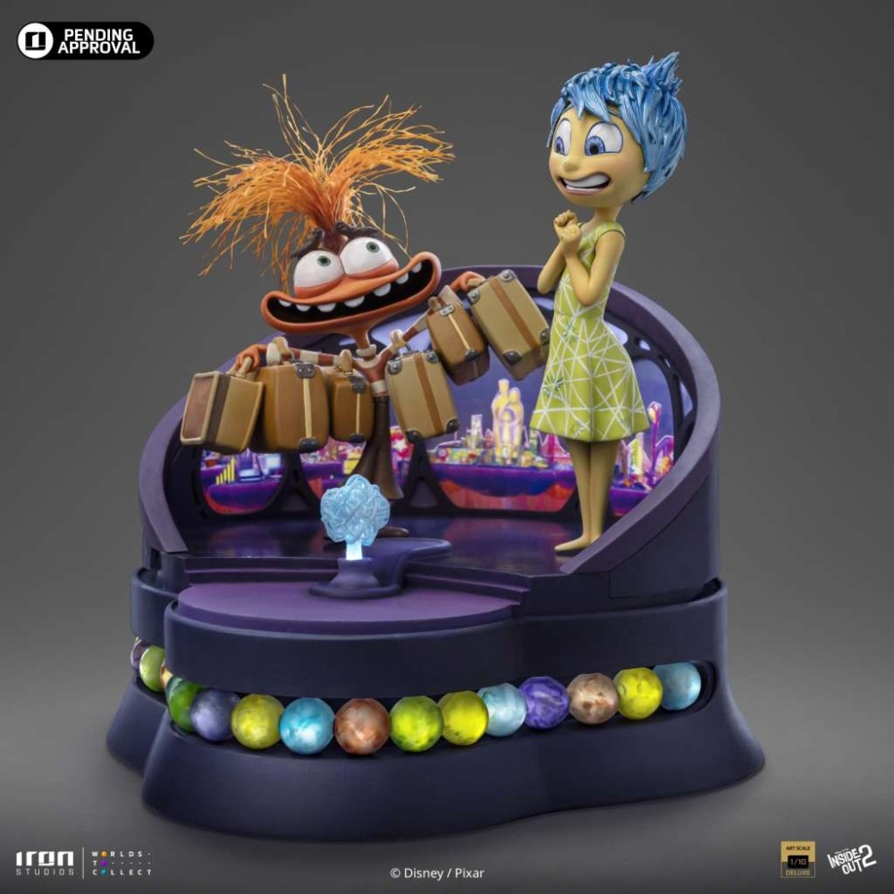 INSIDE OUT 2 ART SCALE DELUXE 1/10 STATUA FIGURE IRON STUDIOS