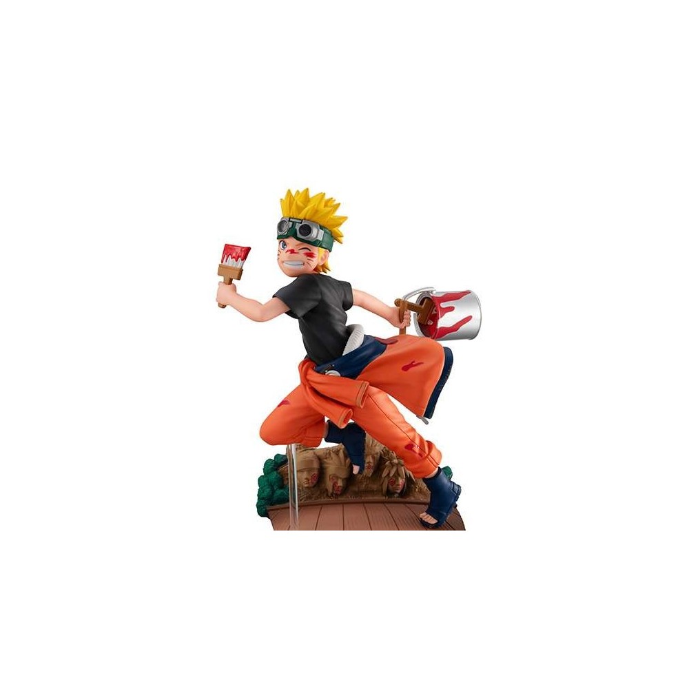 NARUTO SHIPPUDEN NARUTO UZUMAKI GO GEM STATUA FIGURE EXTRA HEAD MEGAHOUSE