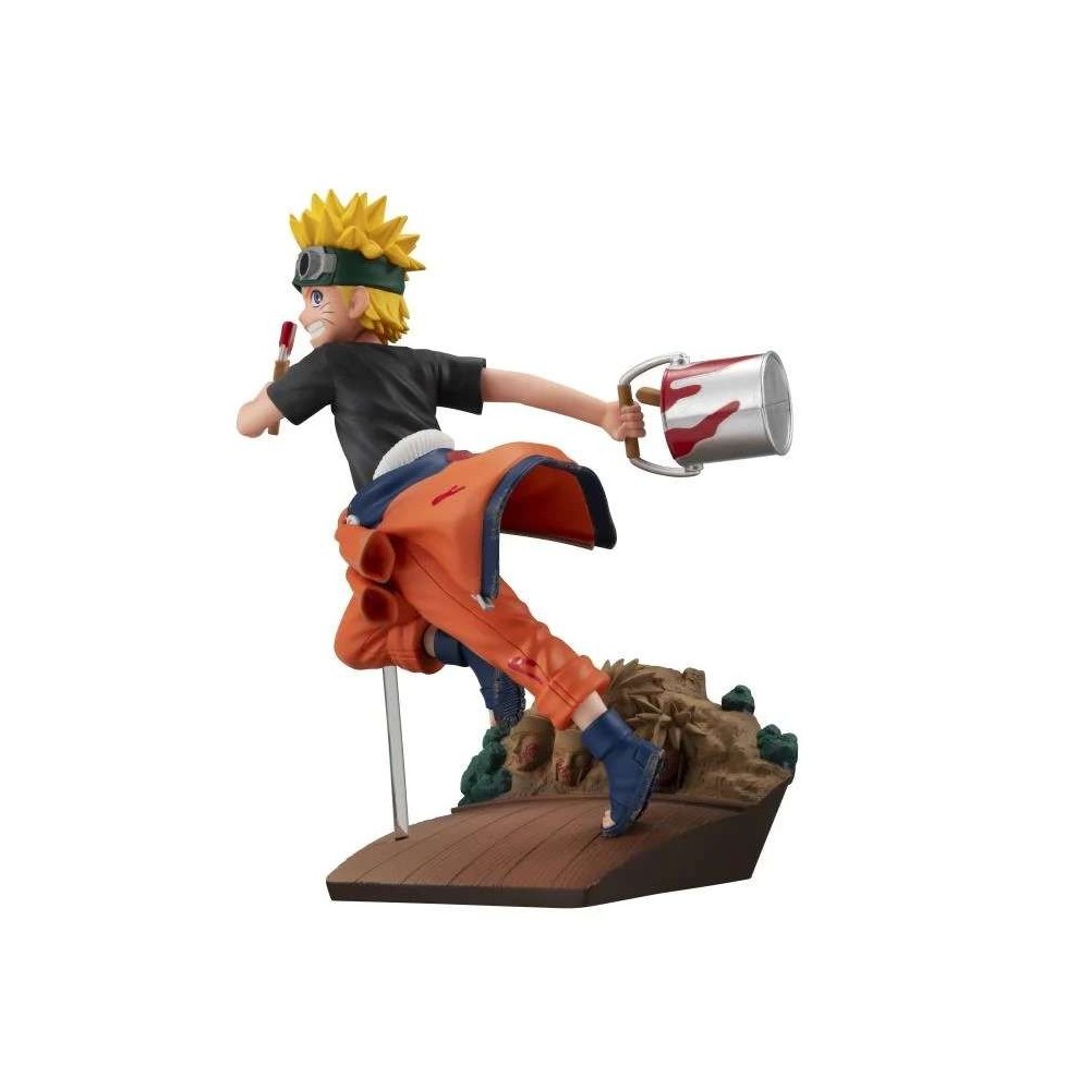 NARUTO SHIPPUDEN NARUTO UZUMAKI GO GEM STATUA FIGURE EXTRA HEAD MEGAHOUSE