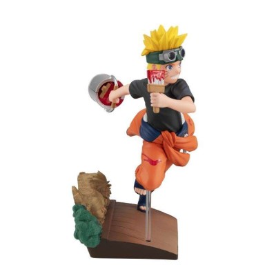 NARUTO SHIPPUDEN NARUTO UZUMAKI GO GEM STATUA FIGURE EXTRA HEAD MEGAHOUSE