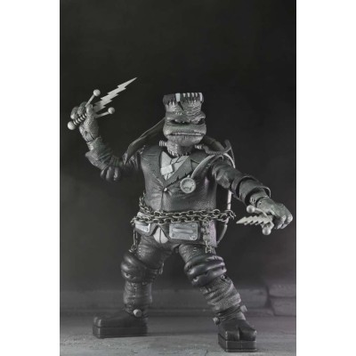 UNIVERSAL MONSTERS X TMNT BLACK AND WHITE 4-PACK ACTION FIGURE NECA