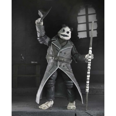 NECA UNIVERSAL MONSTERS X TMNT TEENAGE MUTANT NINJA TURTLES BLACK AND WHITE 4-PACK ACTION FIGURES