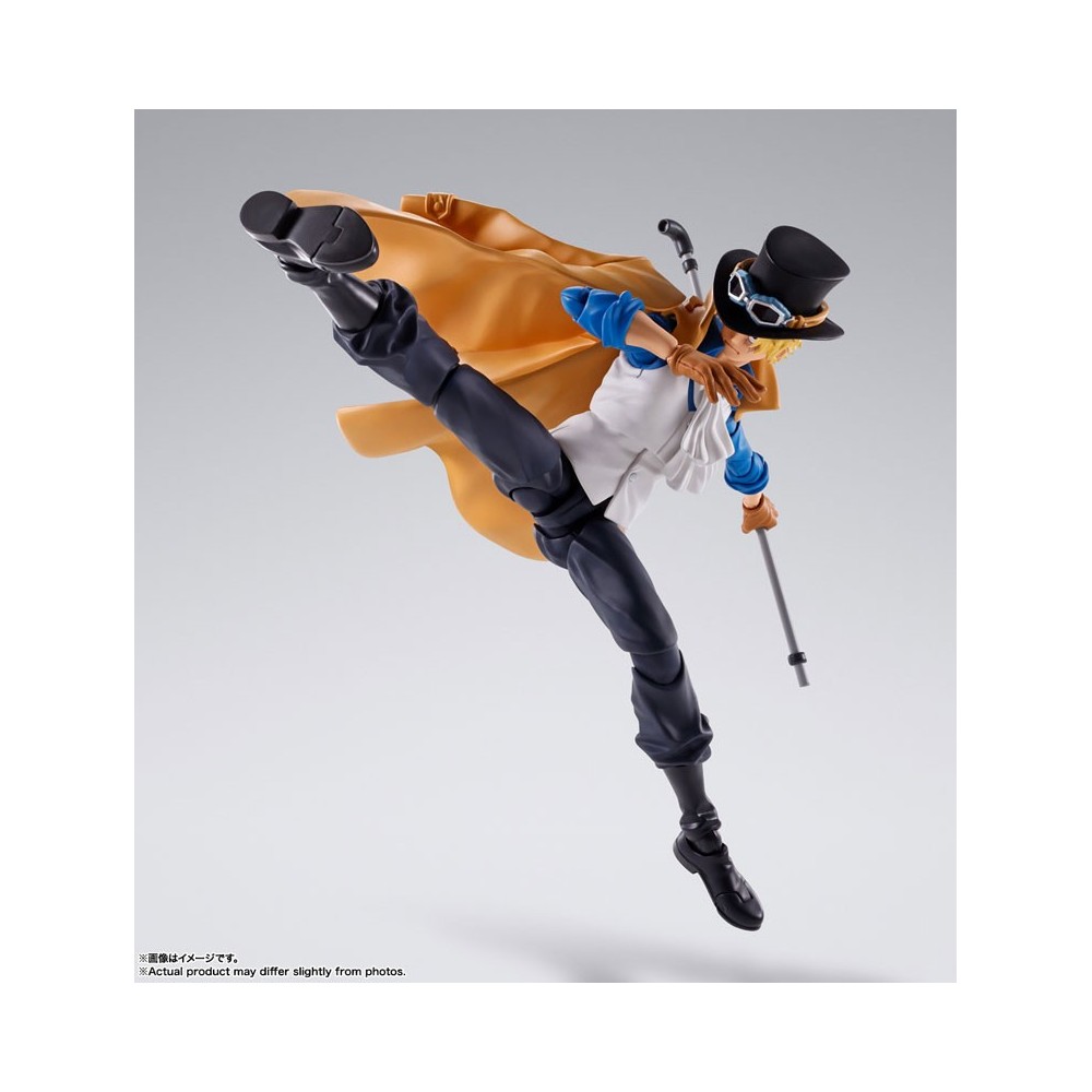 BANDAI ONE PIECE SABO REVOLUTIONARY ARMY S.H. FIGUARTS ACTION FIGURE