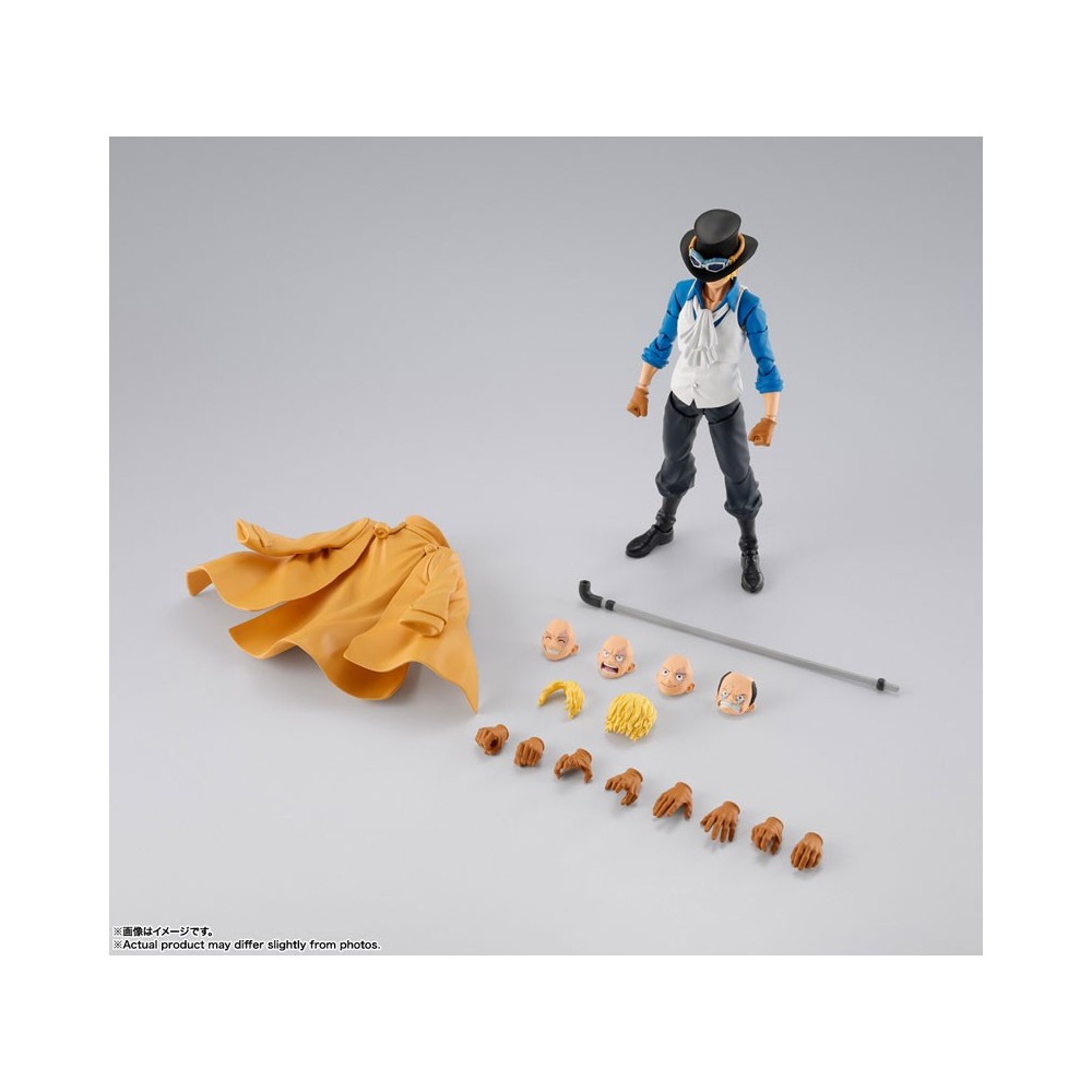BANDAI ONE PIECE SABO REVOLUTIONARY ARMY S.H. FIGUARTS ACTION FIGURE