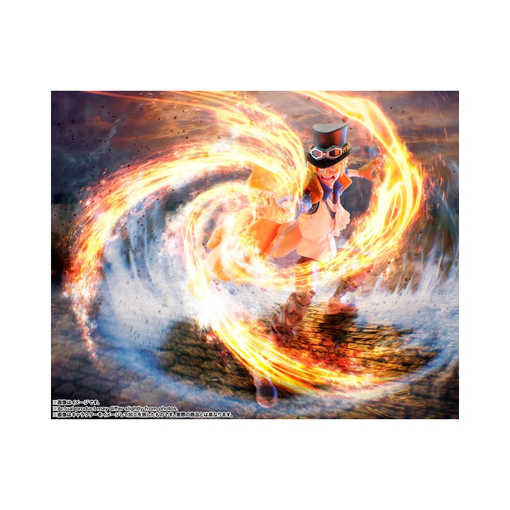 BANDAI ONE PIECE SABO REVOLUTIONARY ARMY S.H. FIGUARTS ACTION FIGURE