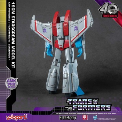YOLOPARK TRANSFORMERS GENERATION ONE AMK PRO SERIES STARSCREAM MODEL KIT 20CM ACTION FIGURE
