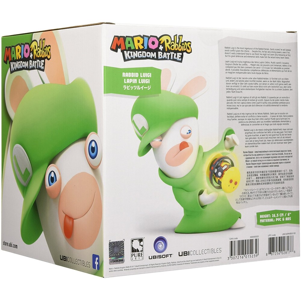 MARIO + RABBIDS KINGDOM BATTLE - RABBID LUIGI 15CM FIGURE UBISOFT