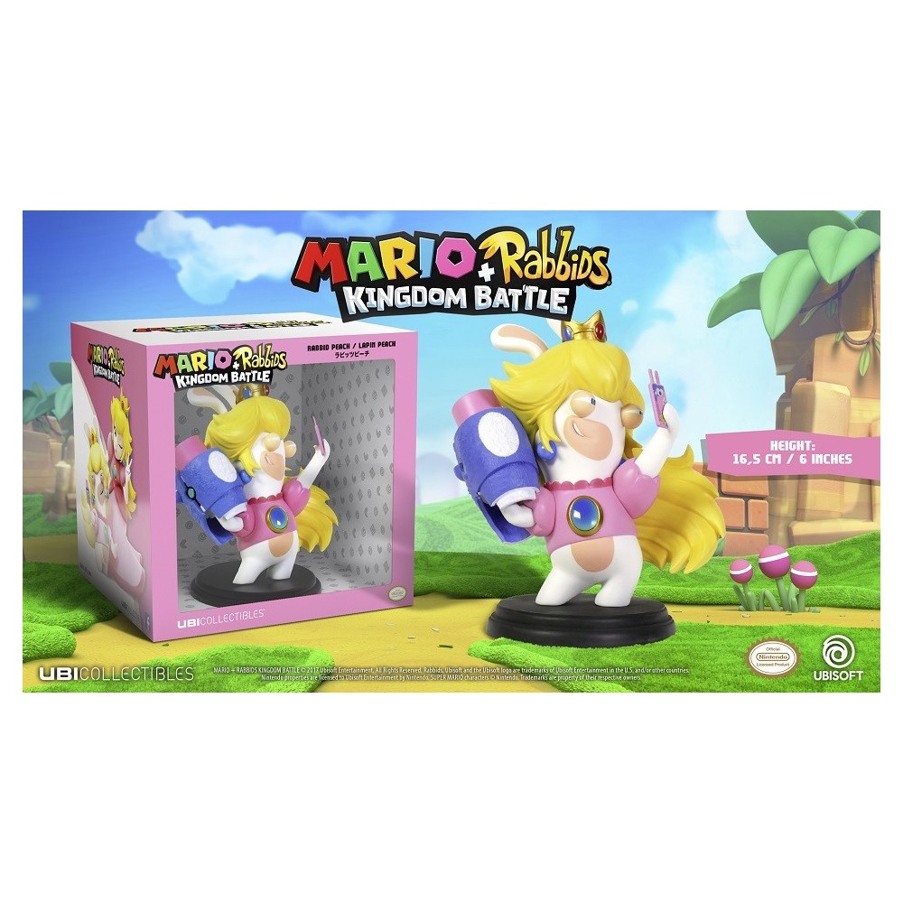 MARIO + RABBIDS KINGDOM BATTLE - RABBID PEACH 15 CM FIGURE UBISOFT