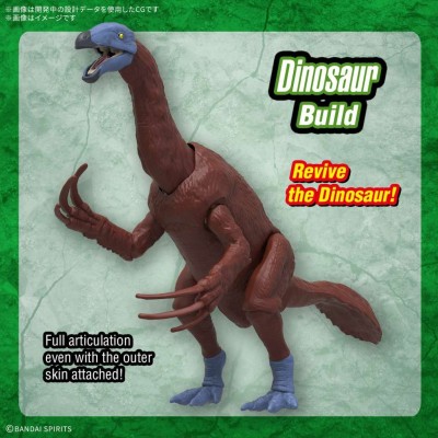 PLANNOSAURUS THERIZINOSAURUS MODEL KIT ACTION FIGURE BANDAI