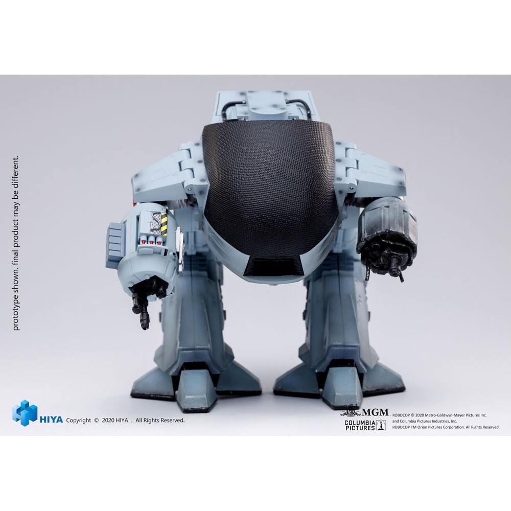 HIYA TOYS ROBOCOP BATTLE DAMAGED ED-209 WITH SOUNDS EXQUISITE MINI ACTION FIGURE
