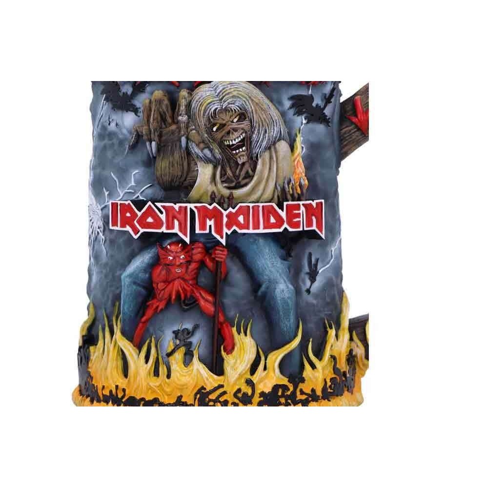NEMESIS NOW IRON MAIDEN THE NUMBER OF THE BEAST TANKARD RESIN