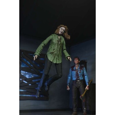 NECA EVIL DEAD BLOODY ASH & CHERYL 2-PACK ACTION FIGURE