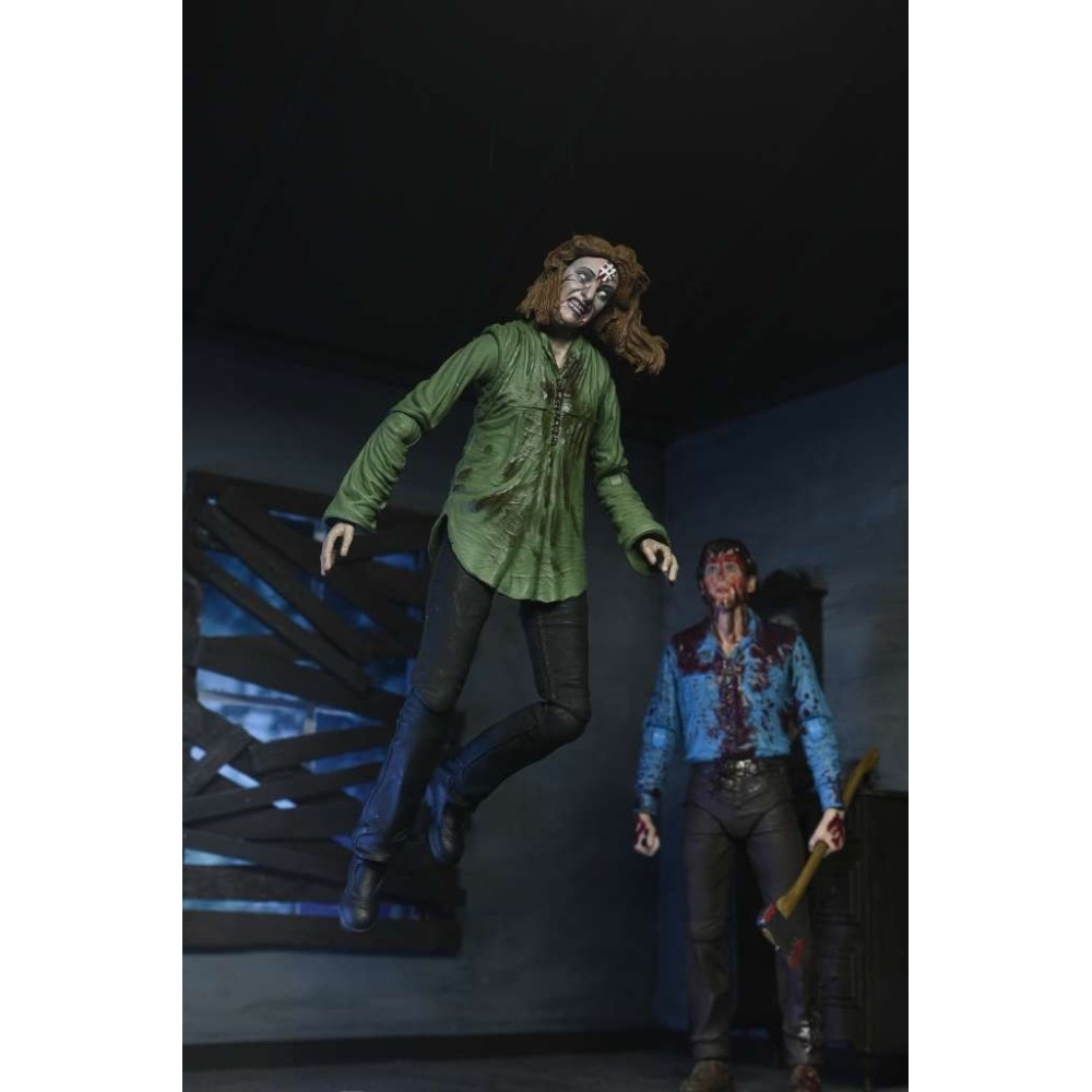 NECA EVIL DEAD BLOODY ASH & CHERYL 2-PACK ACTION FIGURE