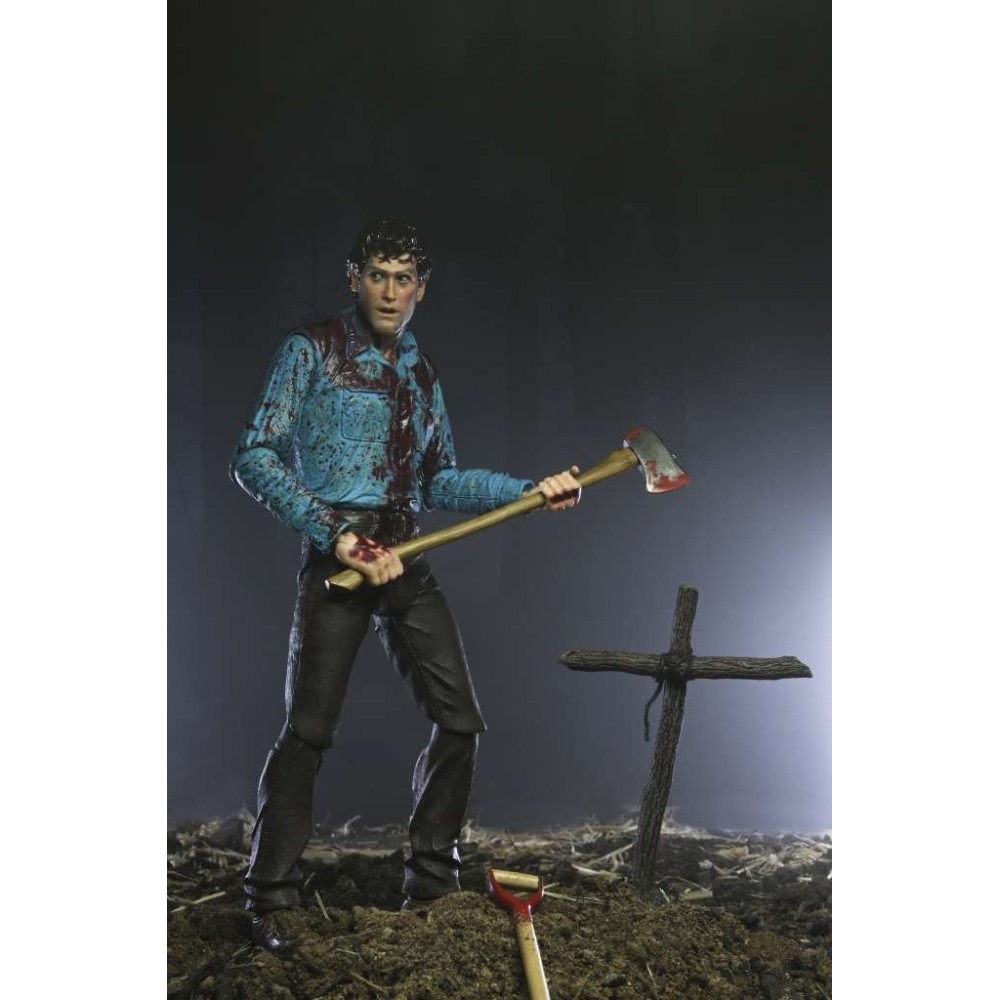 NECA EVIL DEAD BLOODY ASH & CHERYL 2-PACK ACTION FIGURE