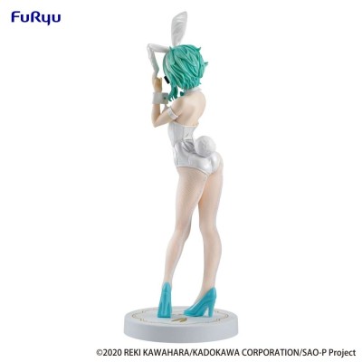 FURYU SWORD ART ONLINE BICUTE BUNNIES SINON WHITE PEARL STATUE FIGURE