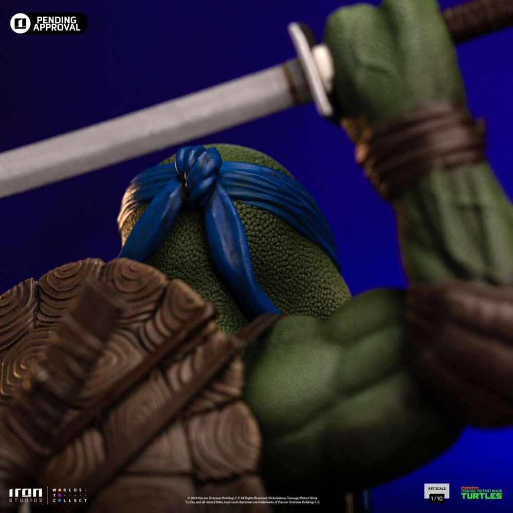 IRON STUDIOS TMNT LEONARDO ART SCALE 1/10 STATUE FIGURE