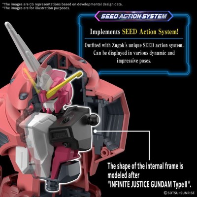 HIGH GRADE HG GUNDAM SEED FREEDOM VERSION Z'GOK 1/144 MODEL KIT ACTION FIGURE BANDAI