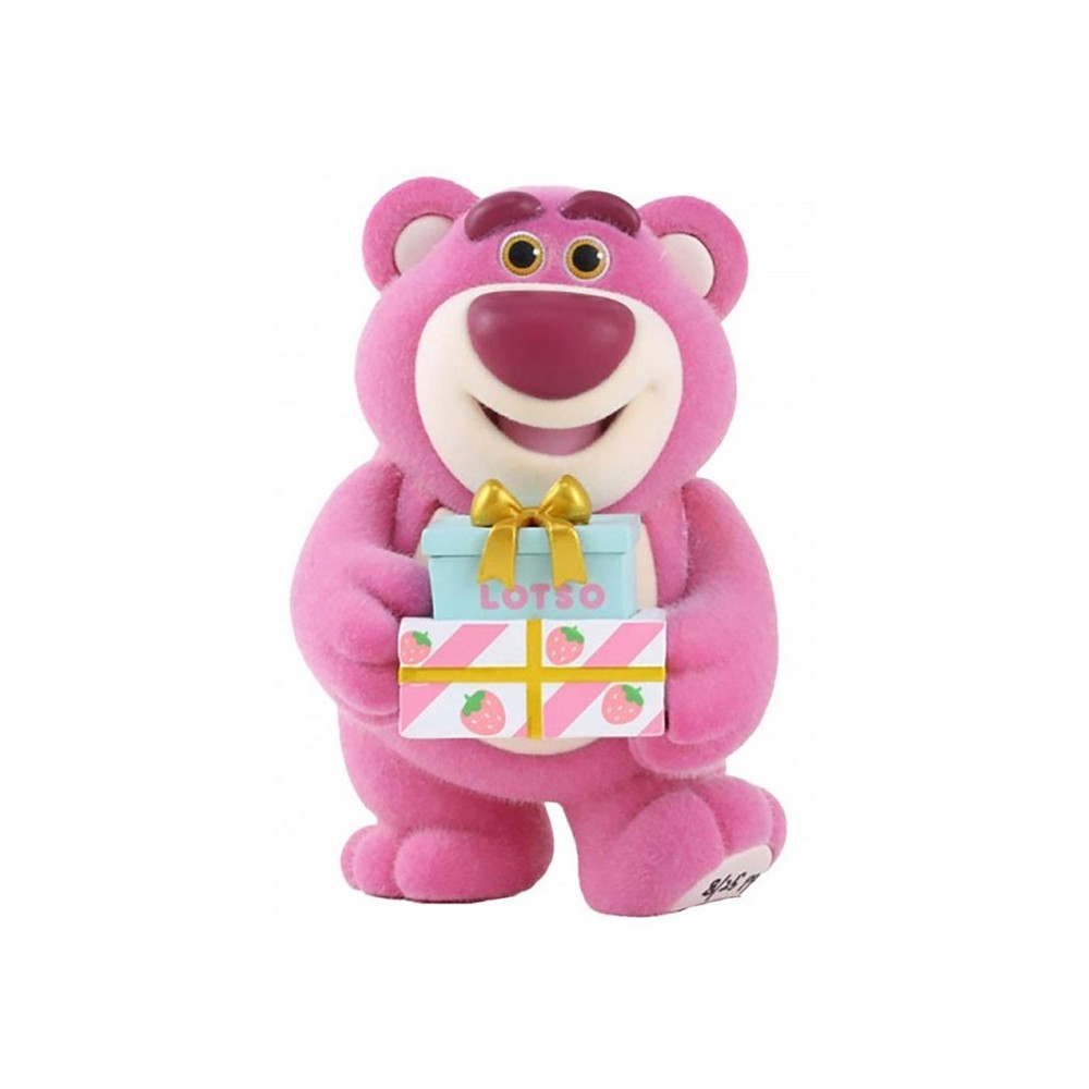 ENESCO TOY STORY LOTSO WITH CHRISTMAS PRESENTS FLOCKED STATUE FIGURE