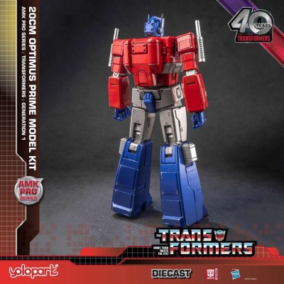 YOLOPARK TRANSFORMERS GENERATION ONE OPTIMUS PRIME MODEL KIT AMK PRO SERIES FIGURE