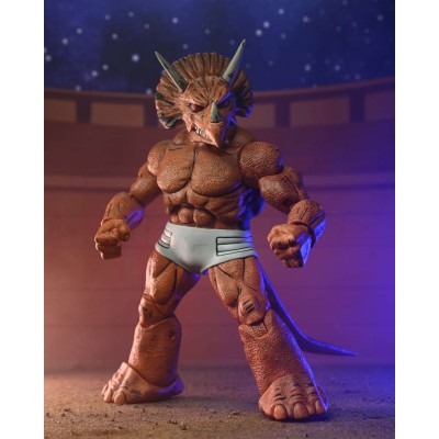 NECA TEENAGE MUTANT NINJA TURTLES TRICERATON GLADIATOR MIRAGE COMICS VER. ACTION FIGURE