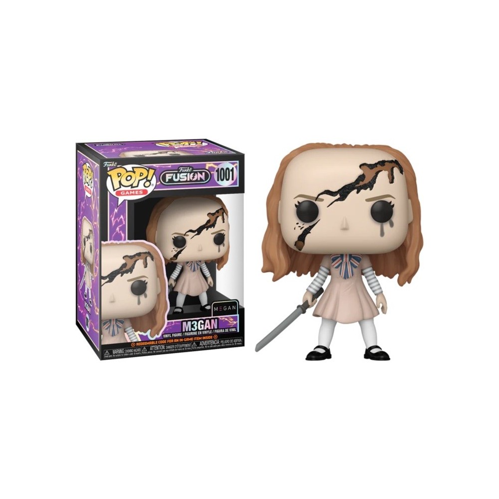FUNKO FUNKO POP! FUNKO FUSION M3GAN BOBBLE HEAD FIGURE