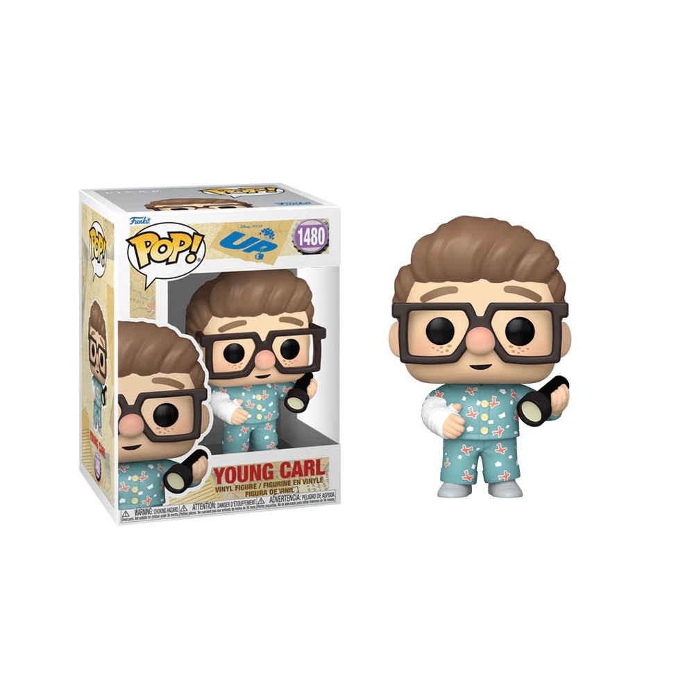 FUNKO FUNKO POP! PIXAR UP YOUNG CARL BOBBLE HEAD FIGURE