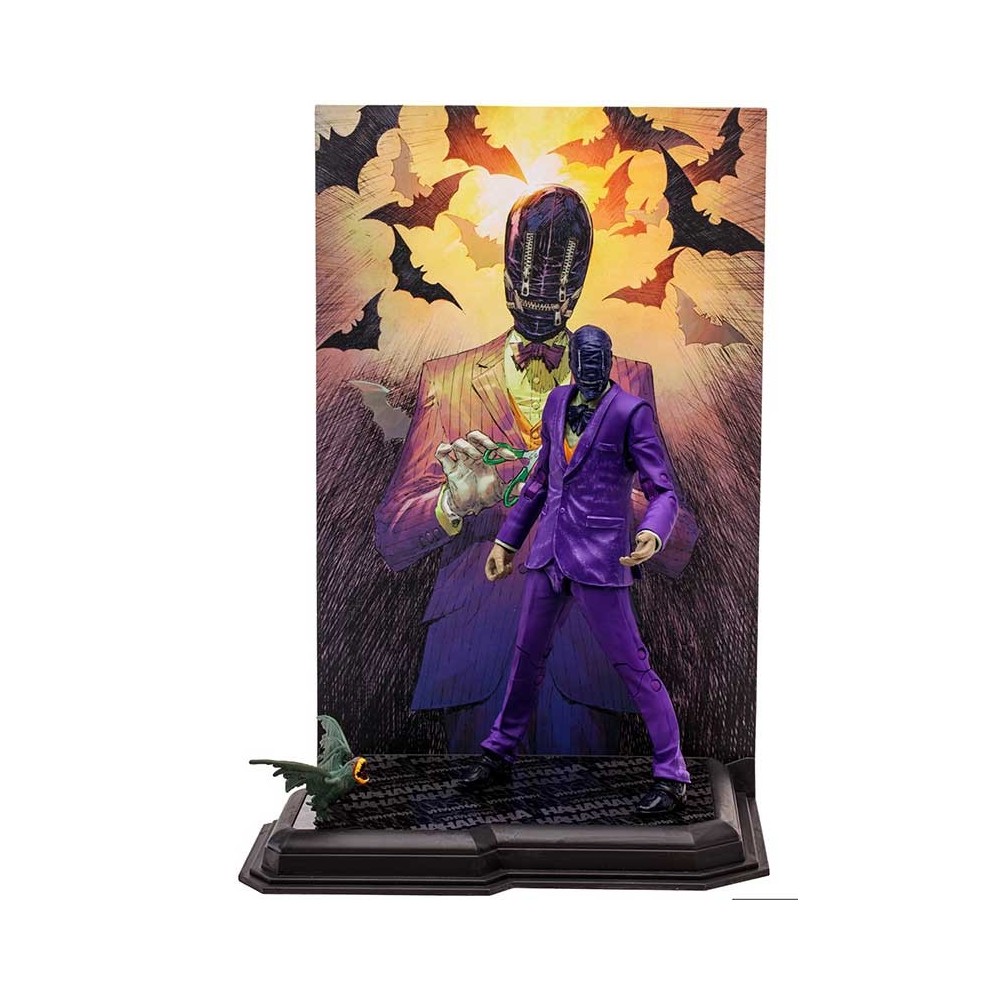 MC FARLANE BATMAN THE JOKER THE DEADLY DUO GOLD LABEL ACTION FIGURE