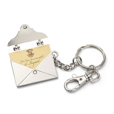 NOBLE COLLECTIONS HARRY POTTER HOGWARTS LETTER KEYRING