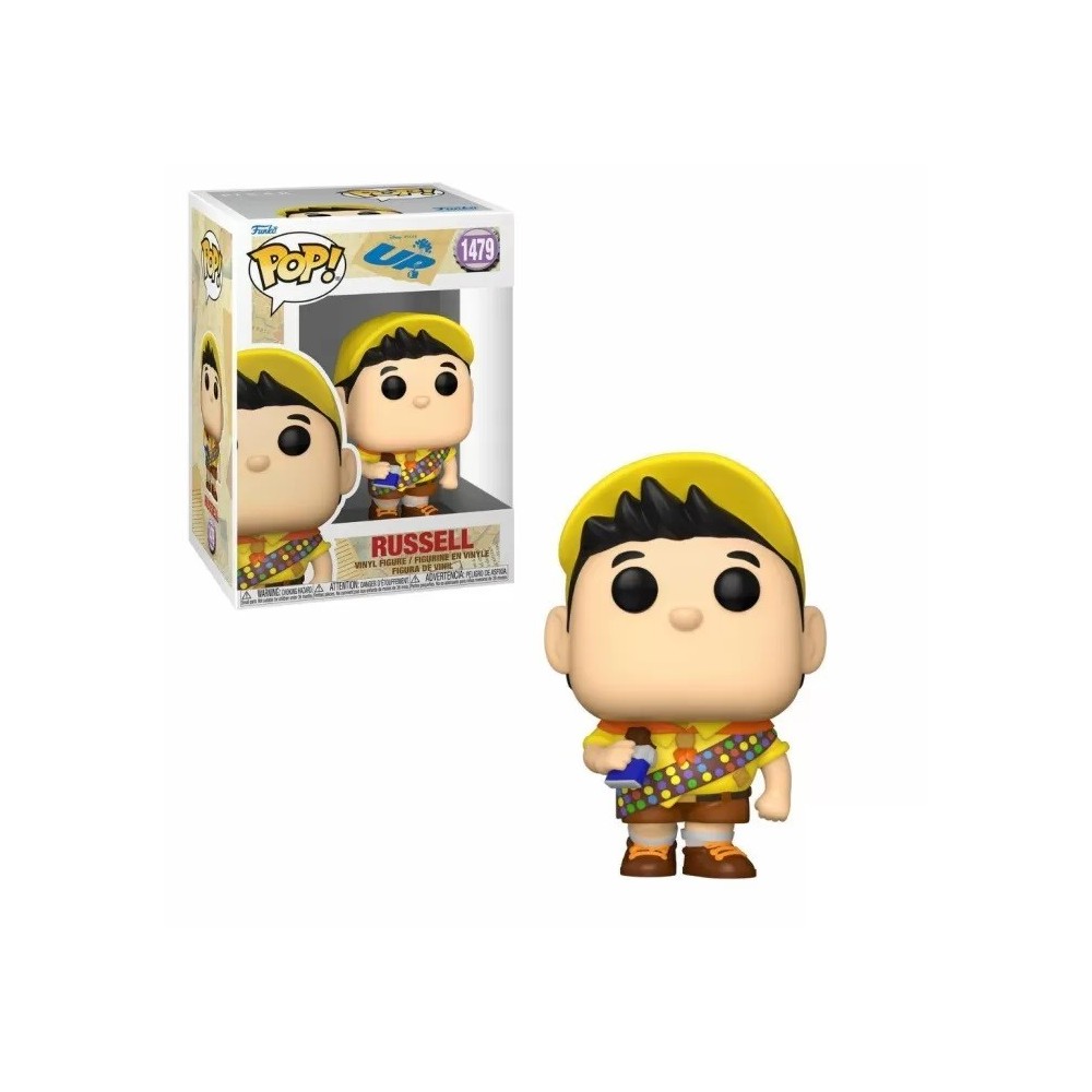 FUNKO POP! PIXAR UP RUSSELL BOBBLE HEAD KNOCKER FIGURE FUNKO
