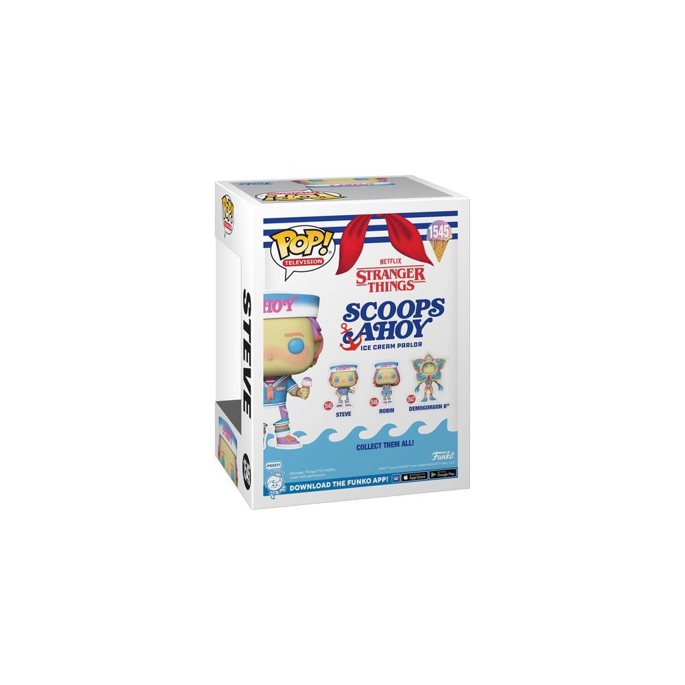 FUNKO FUNKO POP! STRANGER THINGS STEVE SCOOPS AHOY BOBBLE HEAD