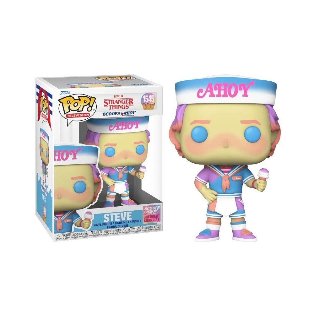 FUNKO FUNKO POP! STRANGER THINGS STEVE SCOOPS AHOY BOBBLE HEAD