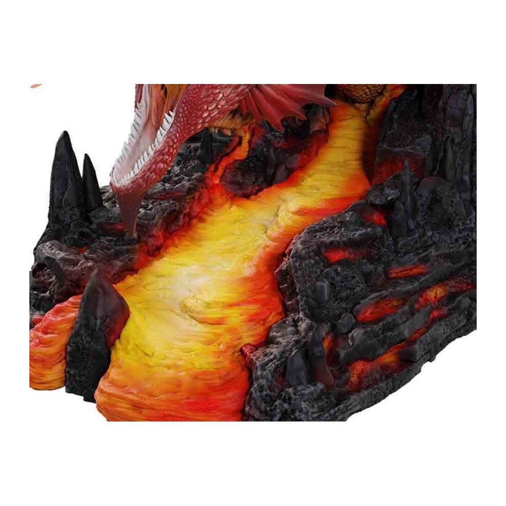 DUNGEONS AND DRAGONS RED DRAGON BOOKEND FIGURE FERMALIBRI WIZKIDS
