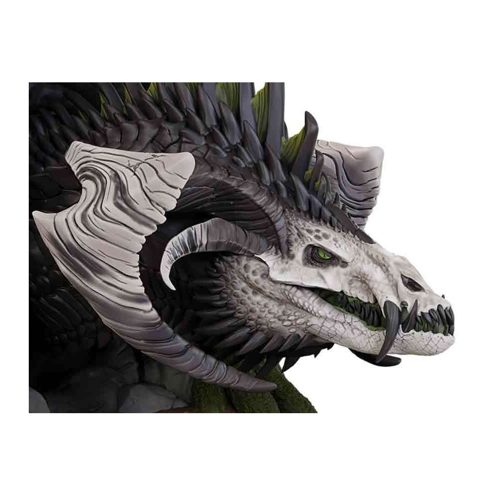 WIZKIDS DUNGEONS AND DRAGONS BLACK DRAGON BOOKEND FIGURE