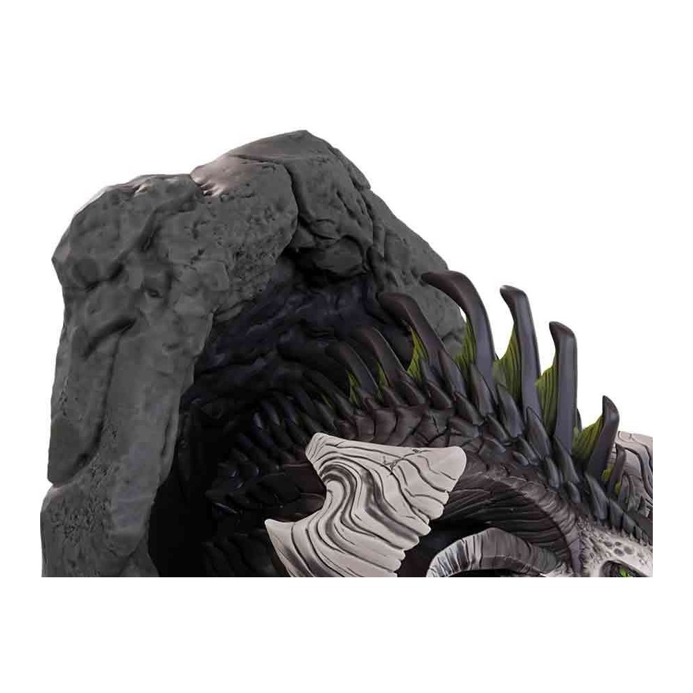DUNGEONS AND DRAGONS BLACK DRAGON BOOKEND FIGURE FERMALIBRI WIZKIDS