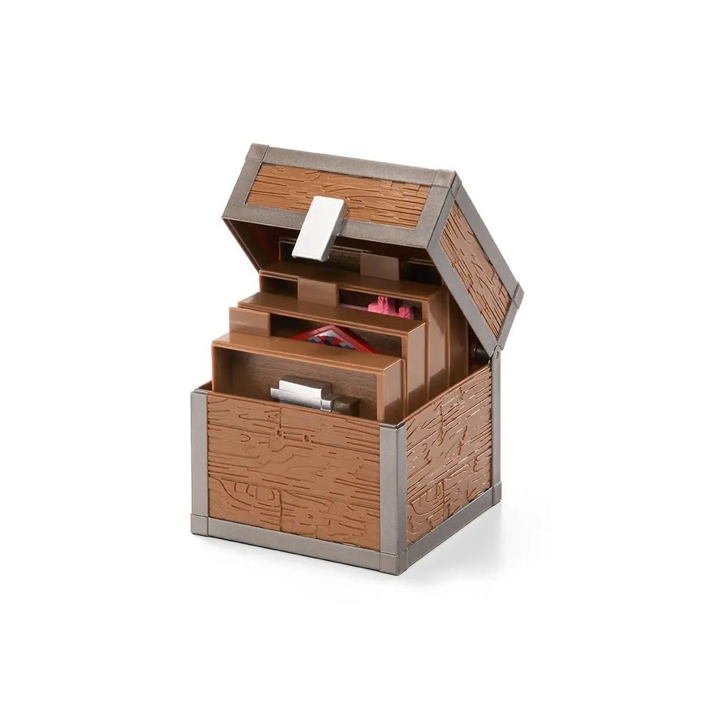 MINECRAFT INVENTORY CHEST SERIE 1 FOREST REPLICA NOBLE COLLECTIONS