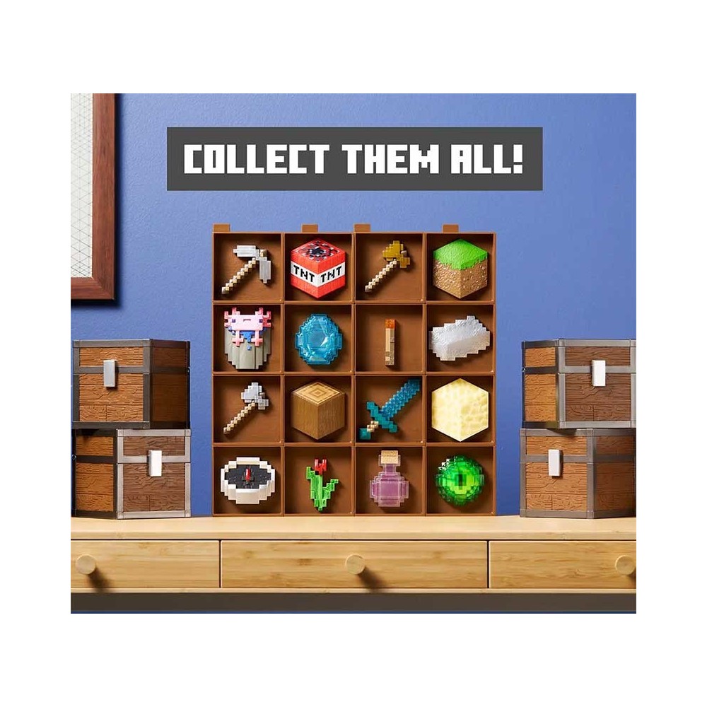 MINECRAFT INVENTORY CHEST SERIE 1 PLAINS REPLICA NOBLE COLLECTIONS