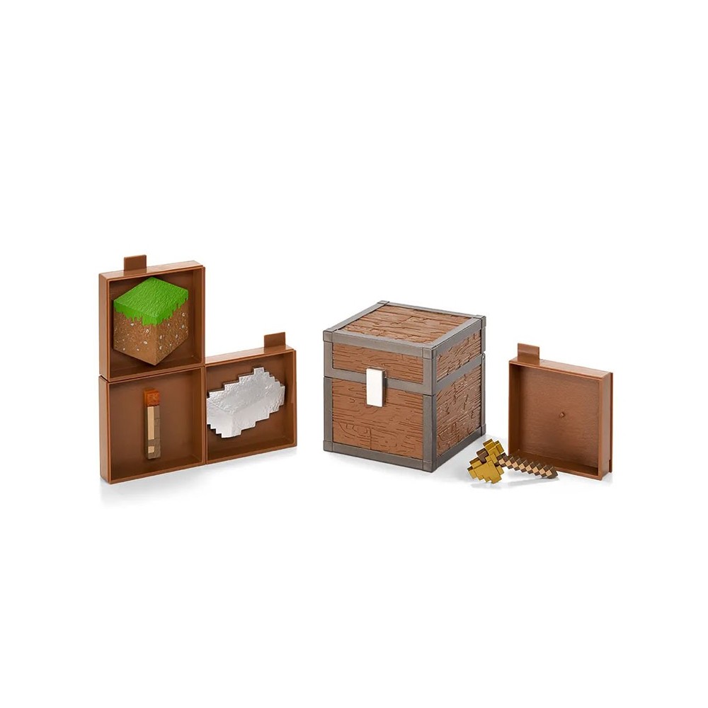 MINECRAFT INVENTORY CHEST SERIE 1 PLAINS REPLICA NOBLE COLLECTIONS