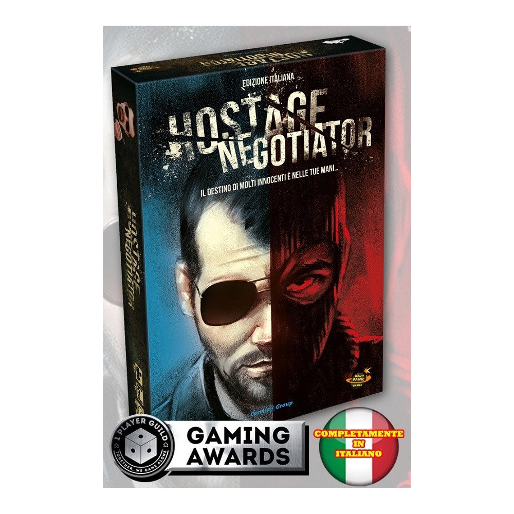 DO NOT PANIC GAMES HOSTAGE NEGOTIATOR - EDIZIONE ITALIANA GIOCO DA TAVOLO ITALIANO