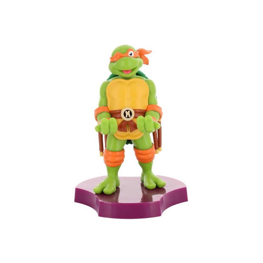 TEENAGE MUTANT NINJA TURTLES CABLE GUY MICHELANGELO 11CM FIGURE EXQUISITE GAMING