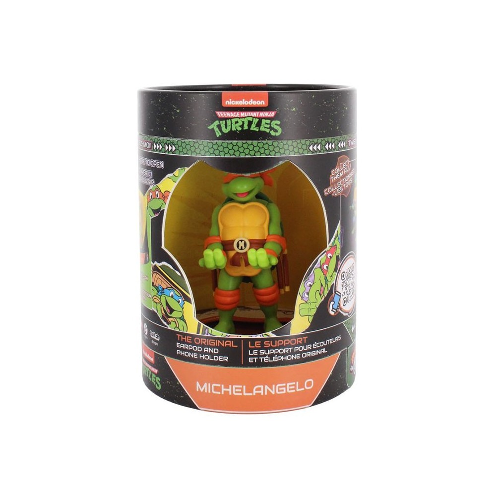 TEENAGE MUTANT NINJA TURTLES CABLE GUY MICHELANGELO 11CM FIGURE EXQUISITE GAMING