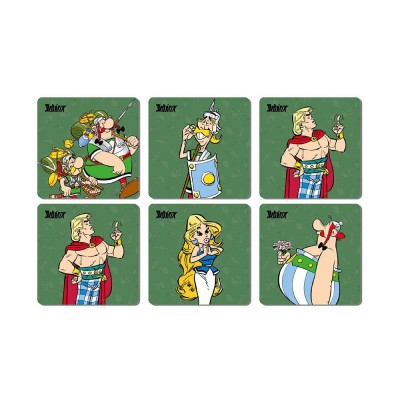 ASTERIX - LEGIONARY 6 COASTERS SET SOTTOBICCHIERI SD TOYS