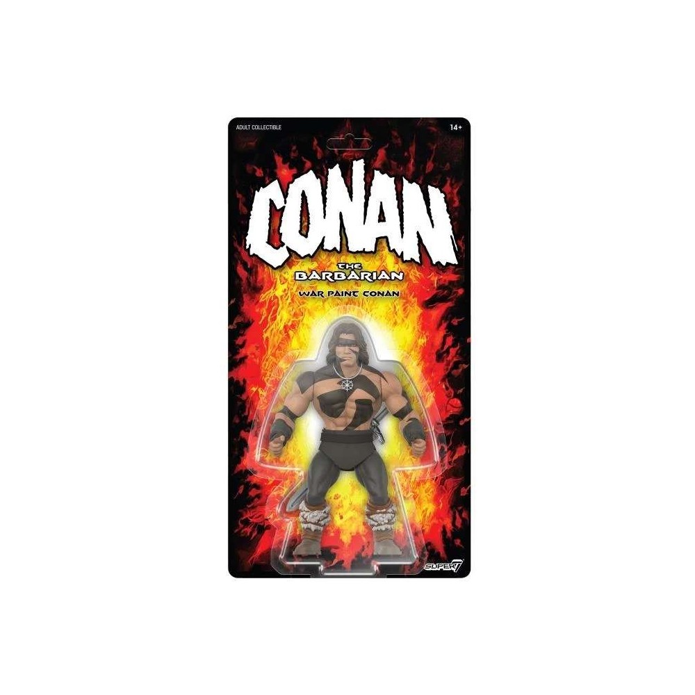 CONAN THE BARBARIAN WAR PAINT ACTION FIGURE SUPER7