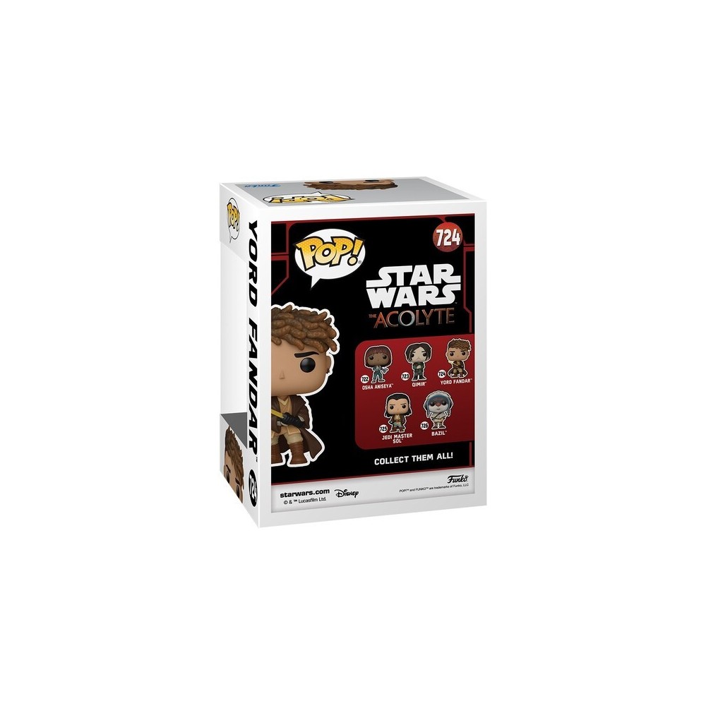 FUNKO FUNKO POP! STAR WARS THE ACOLYTE YORD FANDAR BOBBLE HEAD KNOCKER FIGURE