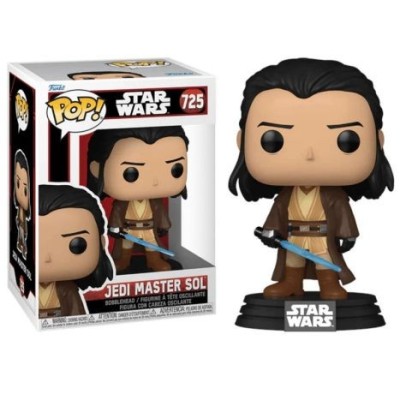 FUNKO FUNKO POP! STAR WARS THE ACOLYTE JEDI MASTER SOL BOBBLE HEAD KNOCKER FIGURE