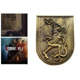 RESIDENT EVIL 4 SALAZAR FAMILY INSIGNIA MEDALLION REPLICA FANATTIK