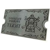FANATTIK RESIDENT EVIL 4 METAL UPGRADE TICKET EXCLUSIVE REPLICA