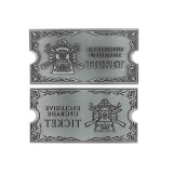 FANATTIK RESIDENT EVIL 4 METAL UPGRADE TICKET EXCLUSIVE REPLICA