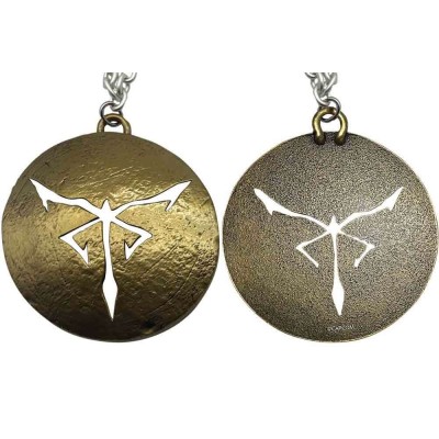 FANATTIK RESIDENT EVIL 4 BITORES MENDEZ MEDALLION NECKLACE REPLICA