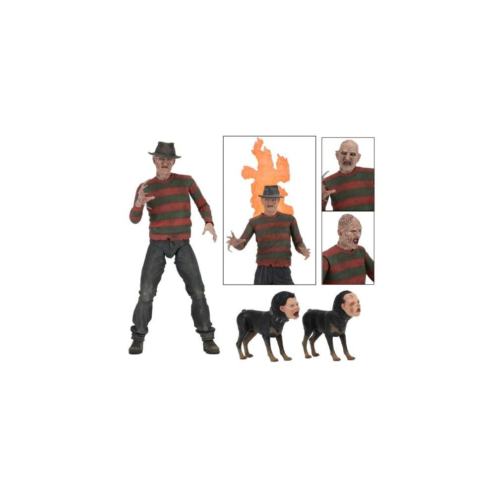 A NIGHTMARE ON ELM STREET - ULTIMATE FREDDY KRUEGER DELUXE ACTION FIGURE NECA